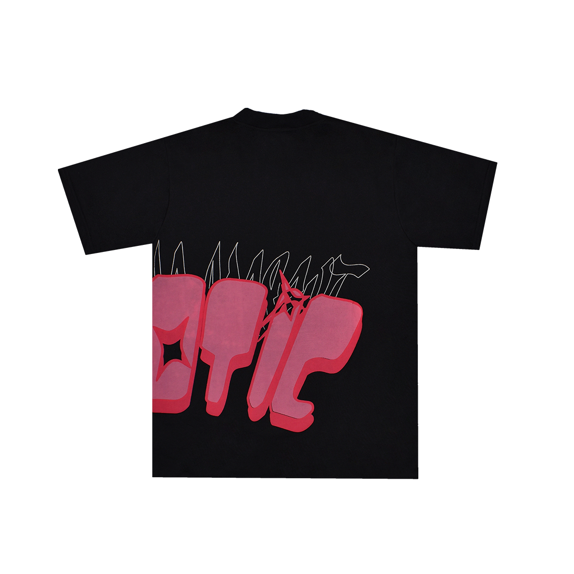 (BLACK - PINK) - BUTTERFLY T-shirt