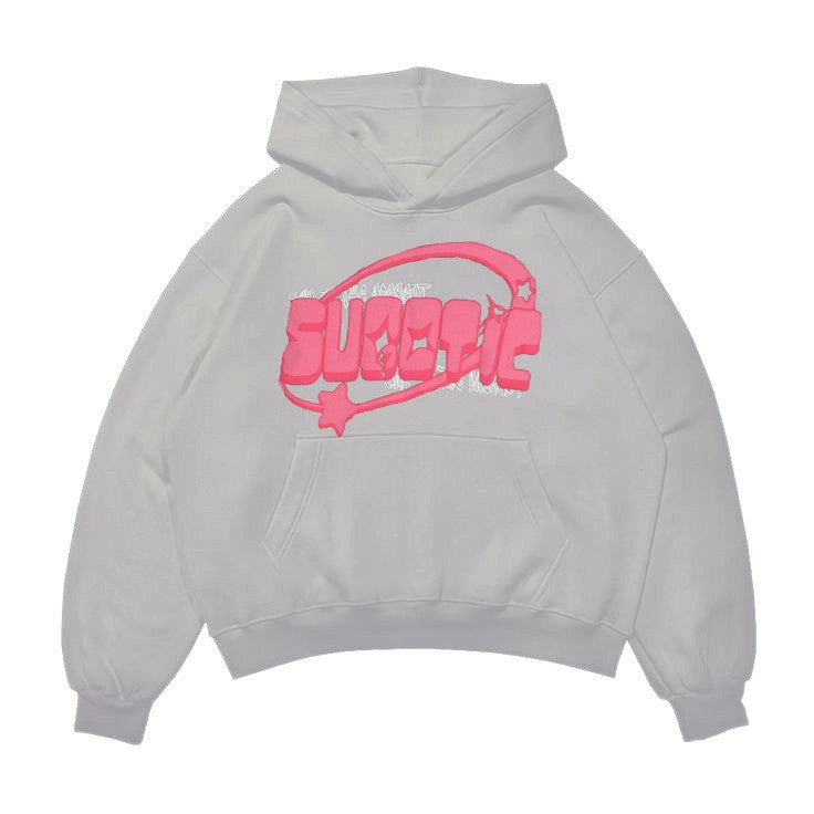 Gray Bubble Hoodie