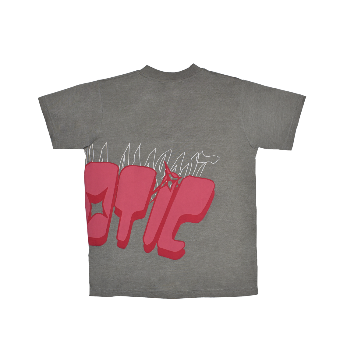 (GRAY - PINK) - BUTTERFLY T-shirt