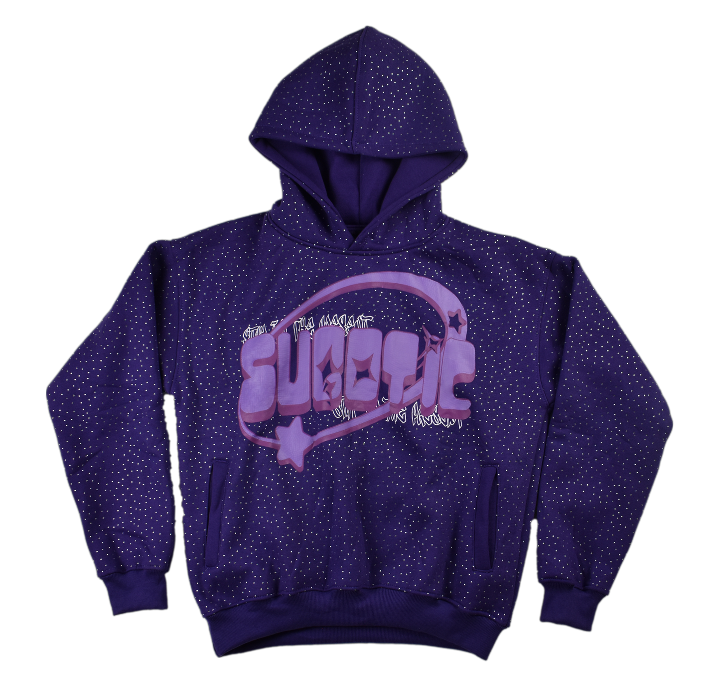 PURPLE SHINY HOODIE