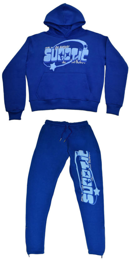 BLUE BUBBLE TRACKSUIT