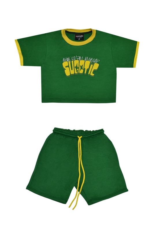 (BRAZIL) - BUTTERFLY SHORT SET