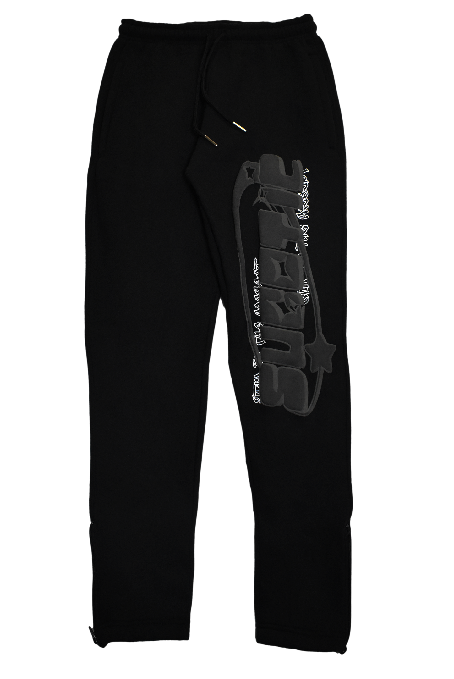 BLACK BUBBLE TRACKSUIT