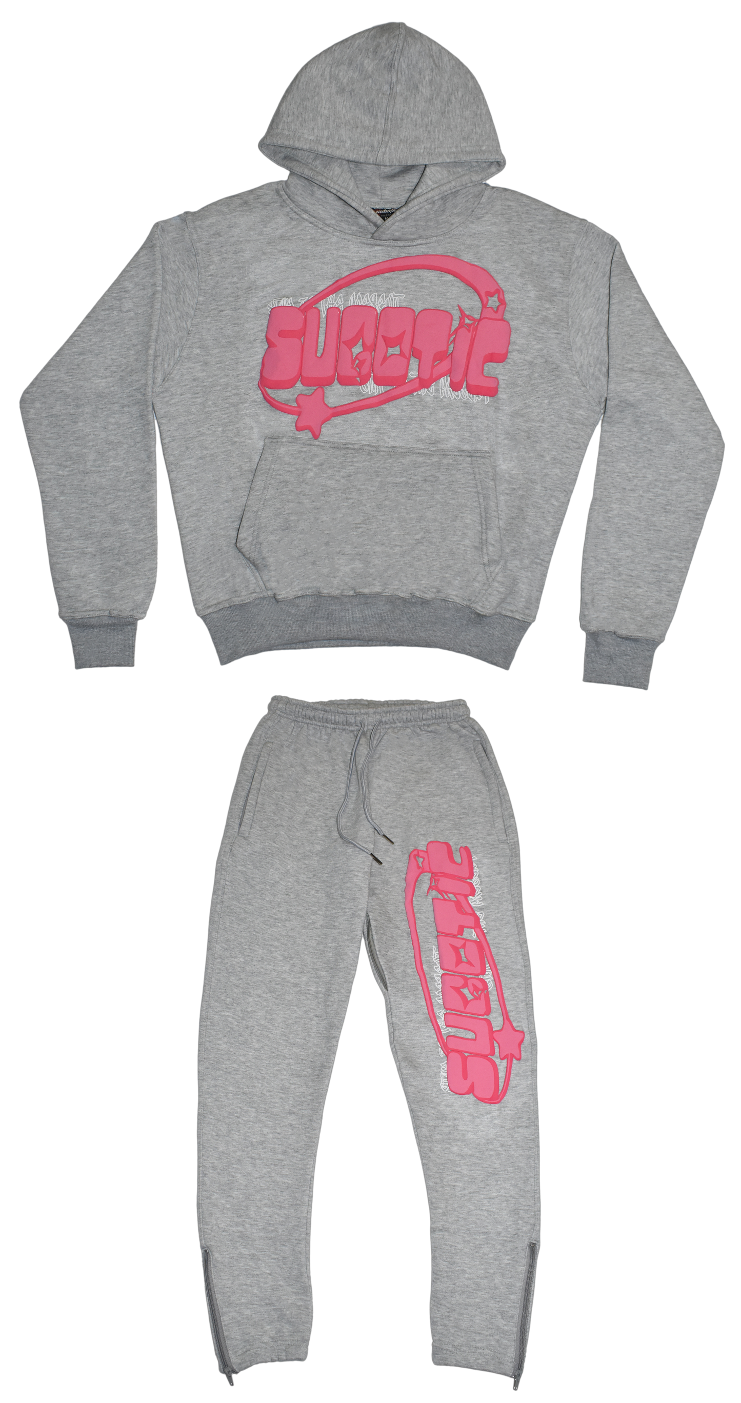 GRAY BUBBLE TRACKSUIT