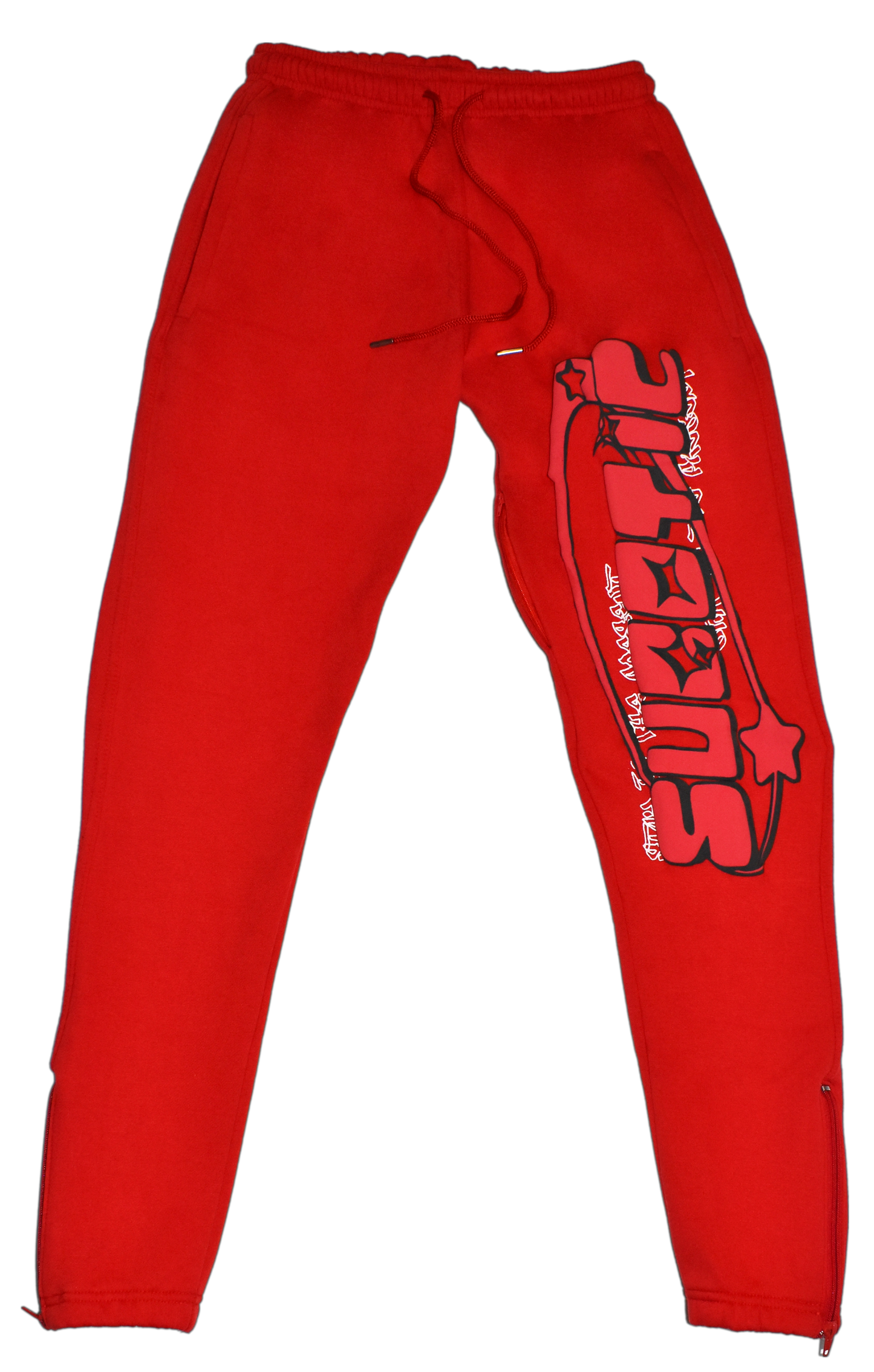 RED BUBBLE TRACKSUIT